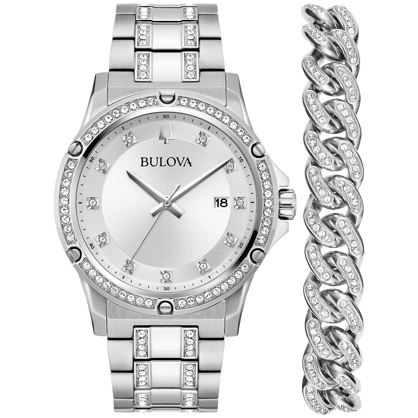 BULOVA - CRYSTAL - - Vera Jewelry in Miami