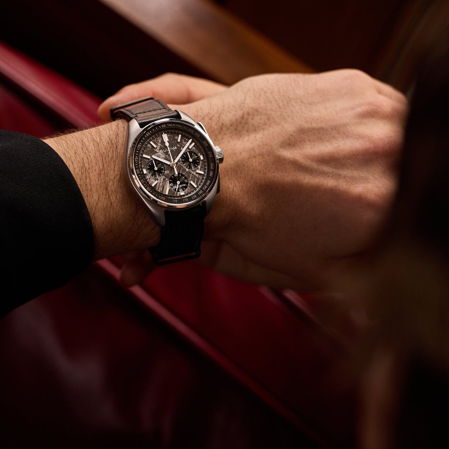 BULOVA - LUNAR PILOT METEORITE - - Vera Jewelry in Miami