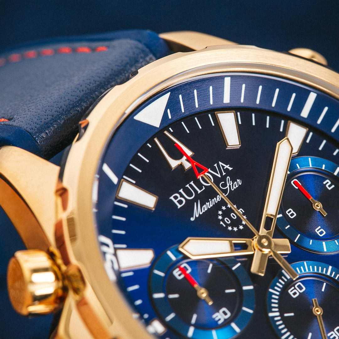 BULOVA - MARINE STAR - - Vera Jewelry in Miami