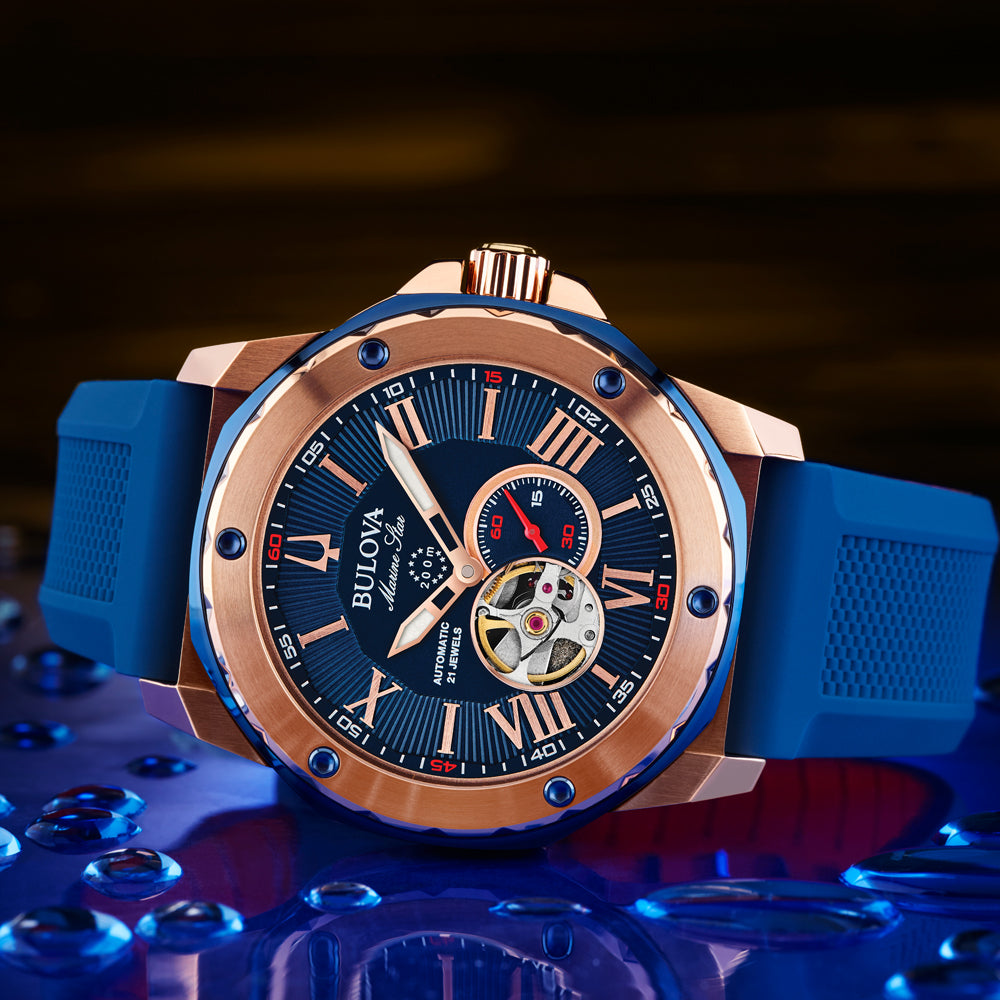 BULOVA - MARINE STAR - - Vera Jewelry in Miami