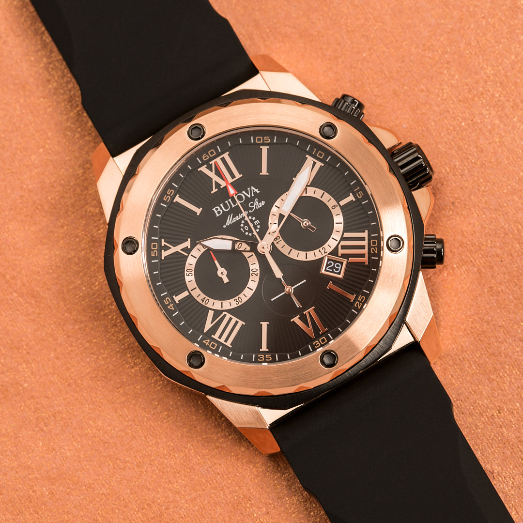 BULOVA - MARINE STAR - - Vera Jewelry in Miami