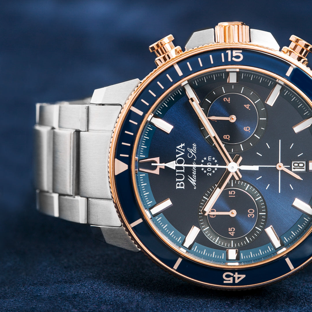 BULOVA - MARINE STAR - - Vera Jewelry in Miami