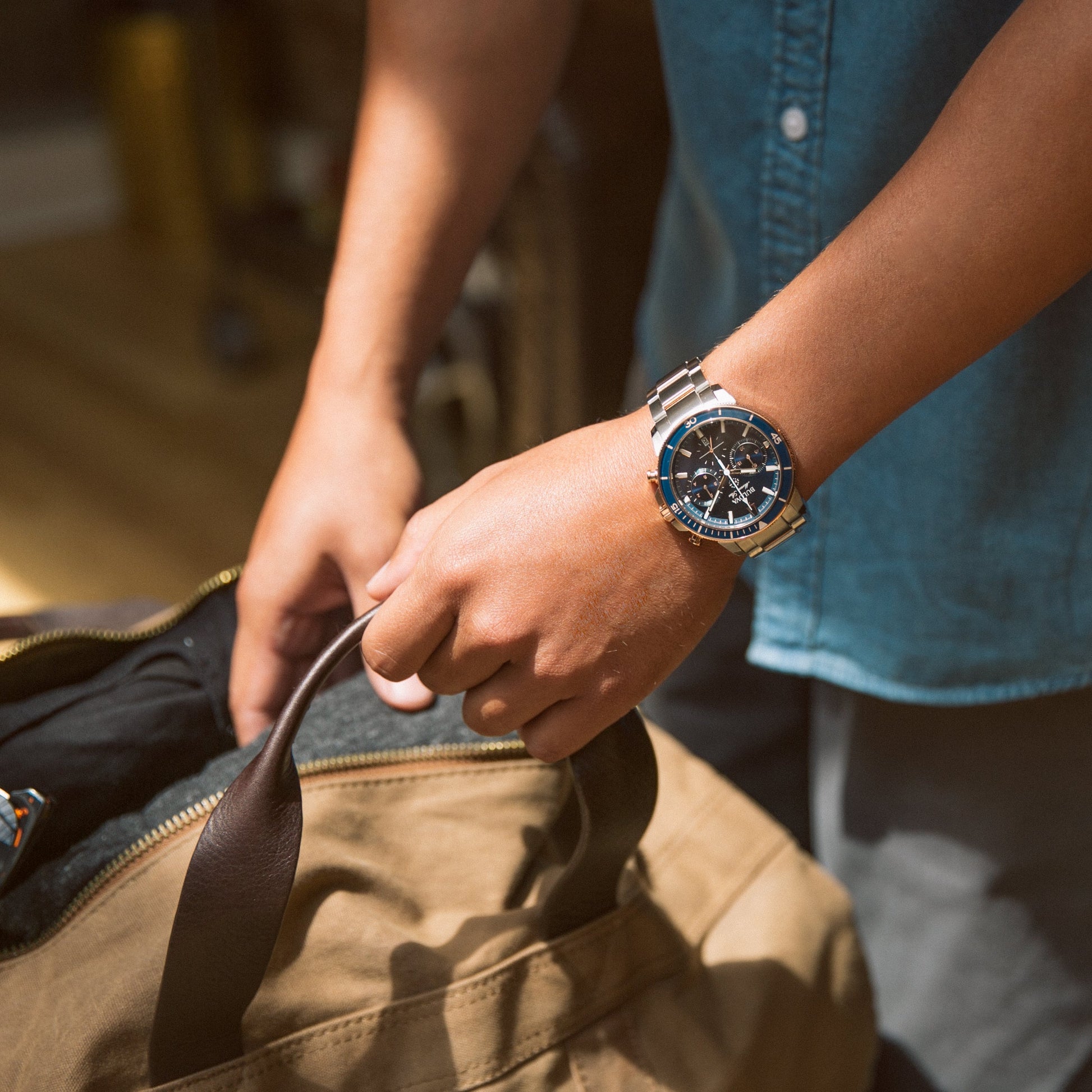 BULOVA - MARINE STAR - - Vera Jewelry in Miami