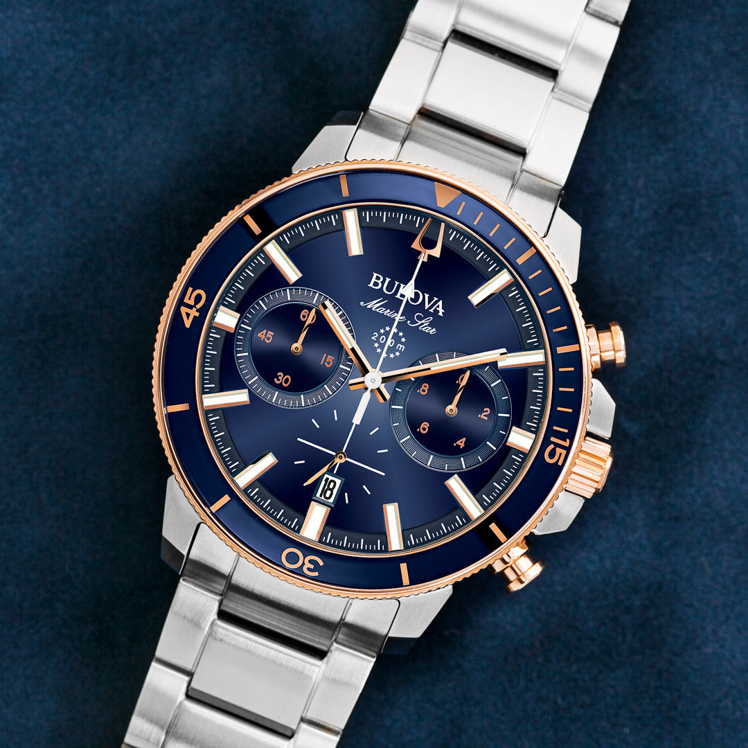BULOVA - MARINE STAR - - Vera Jewelry in Miami