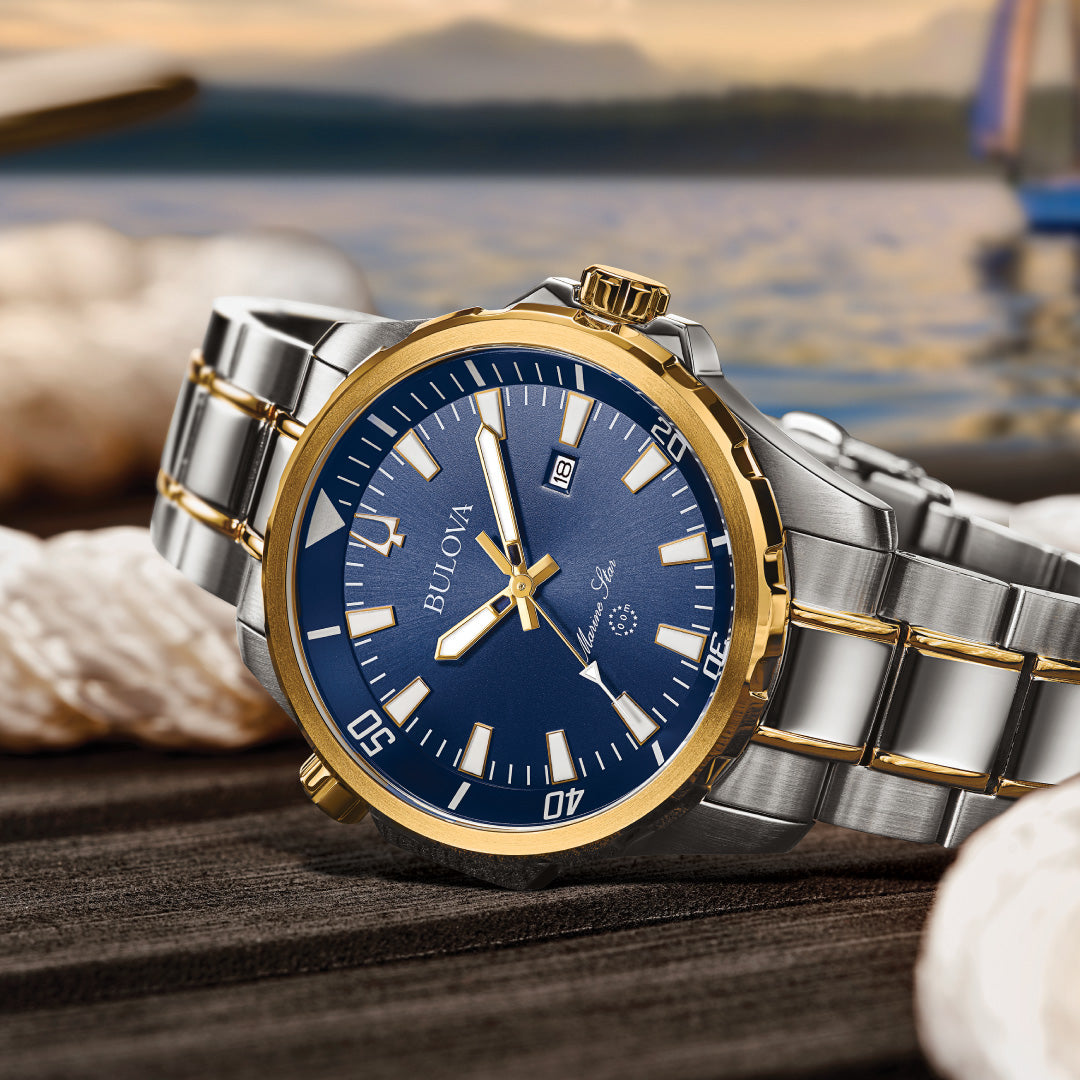BULOVA - MARINE STAR - - Vera Jewelry in Miami