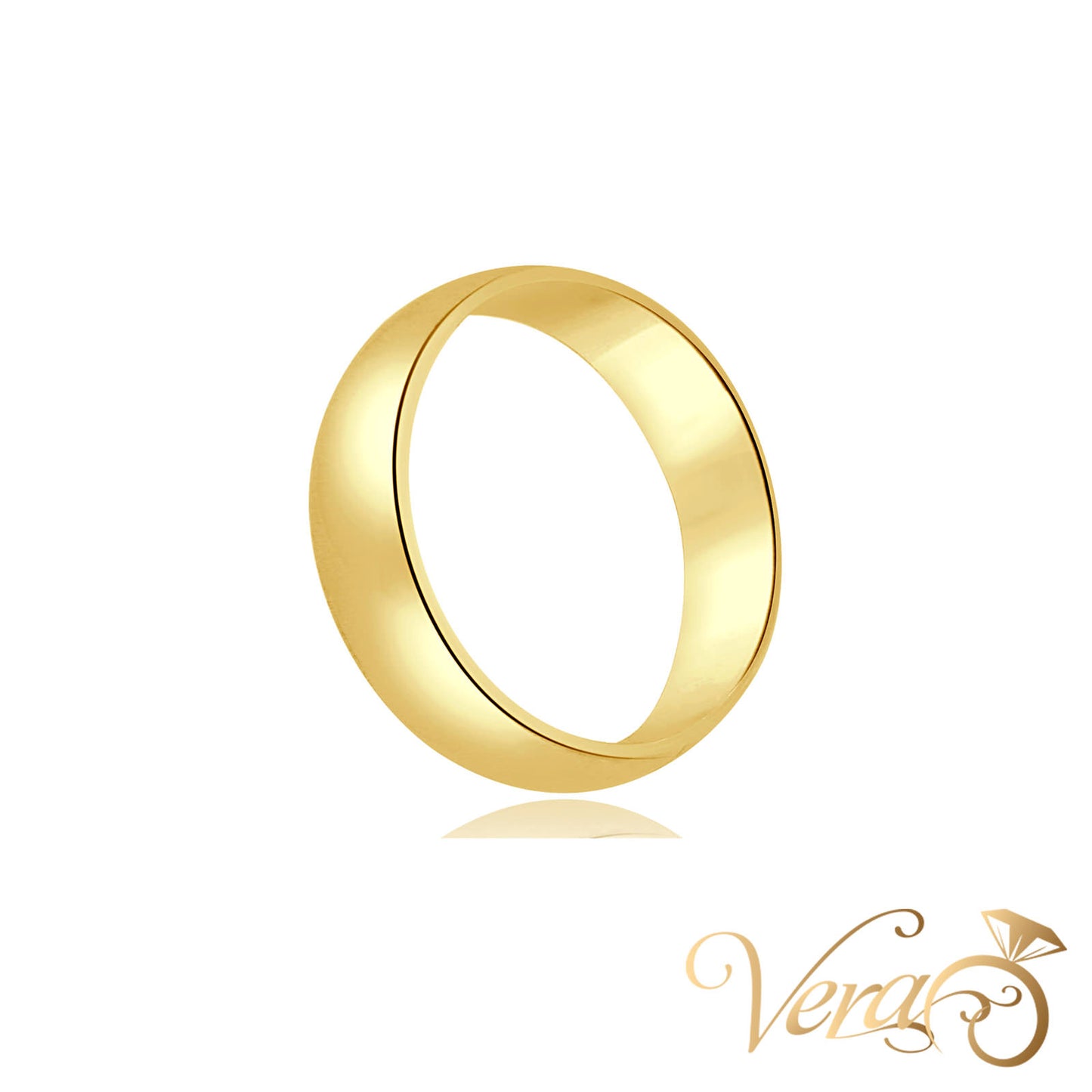 10K YG g Ring 9 sz Band
