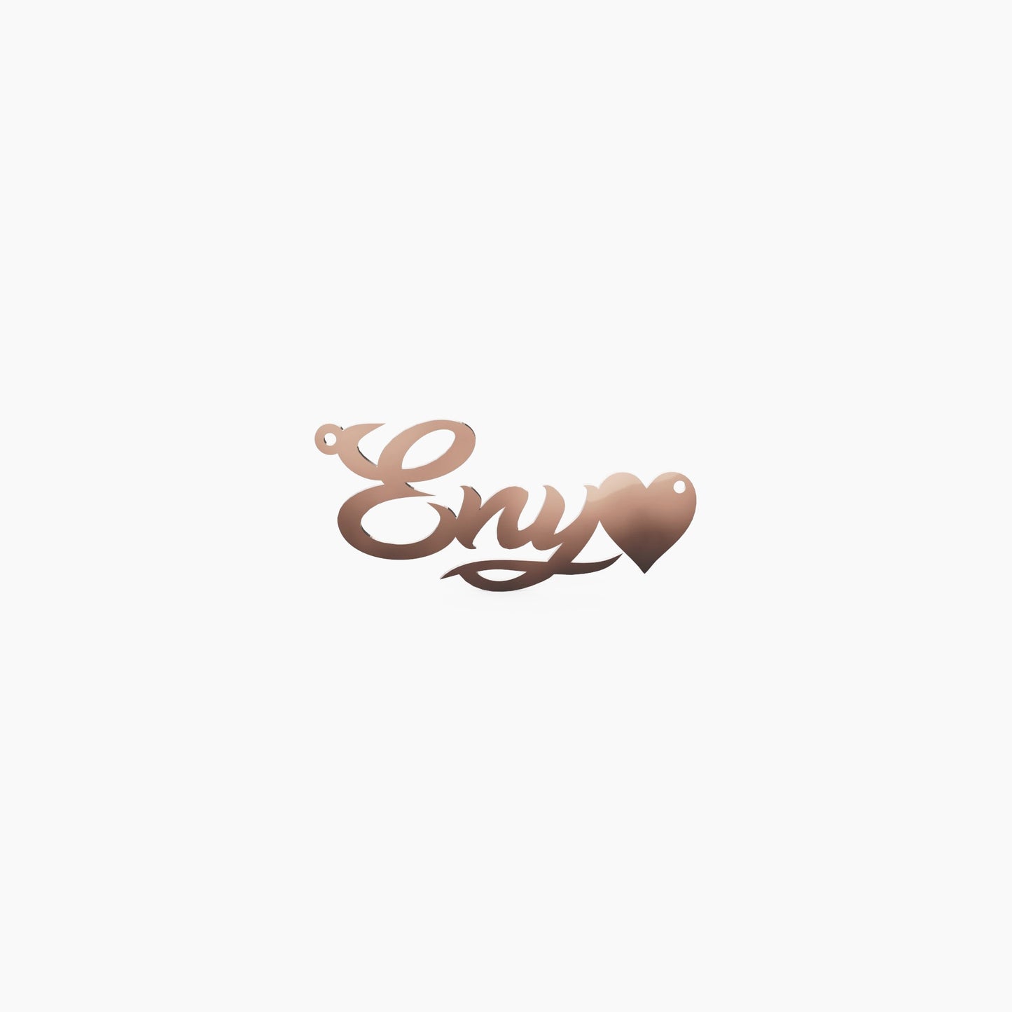 14K Solid Gold Cursive Name Necklace - Vera Jewelry in Miami