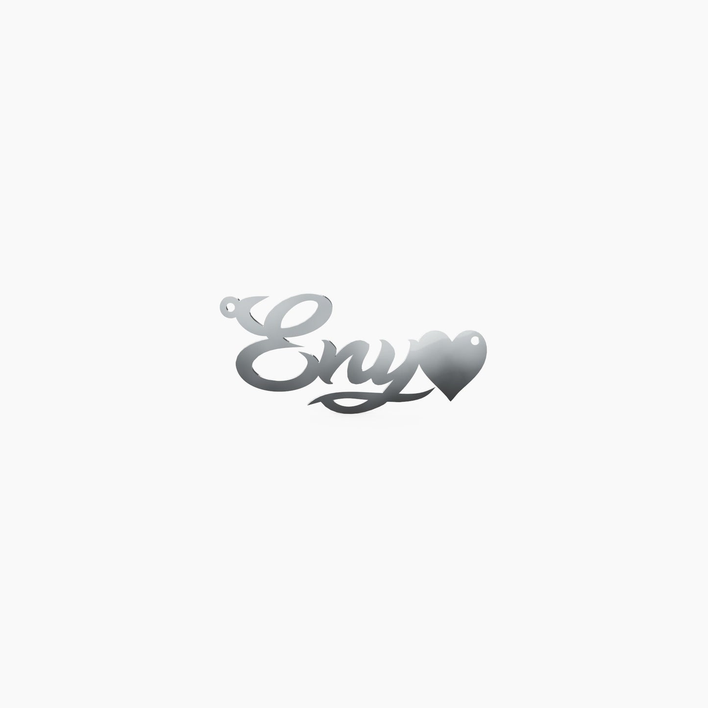 14K Solid Gold Cursive Name Necklace - Vera Jewelry in Miami
