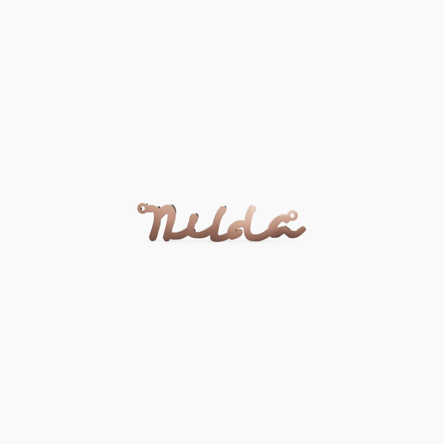 14K Solid Gold Cursive Name Necklace - Vera Jewelry in Miami