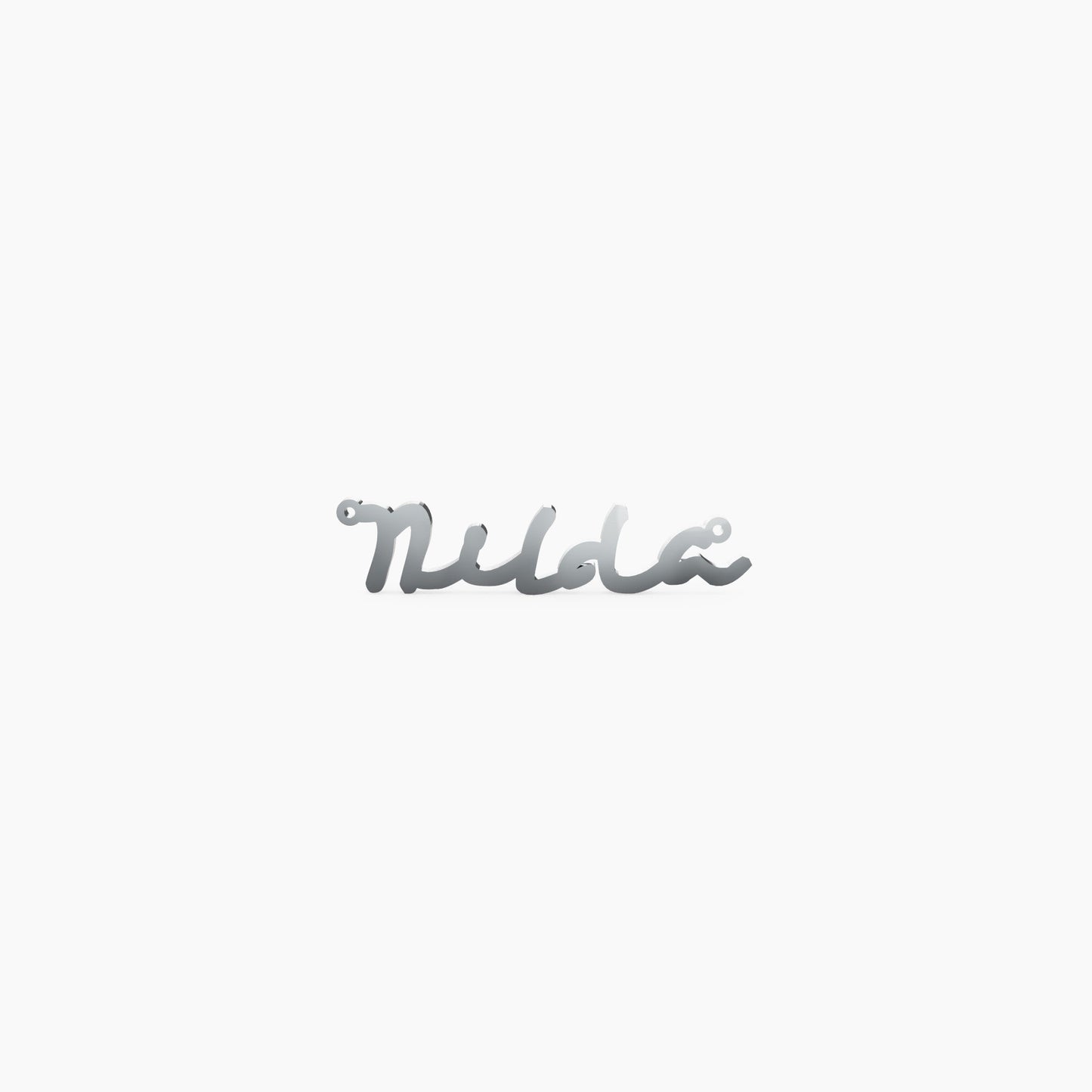 14K Solid Gold Cursive Name Necklace - Vera Jewelry in Miami