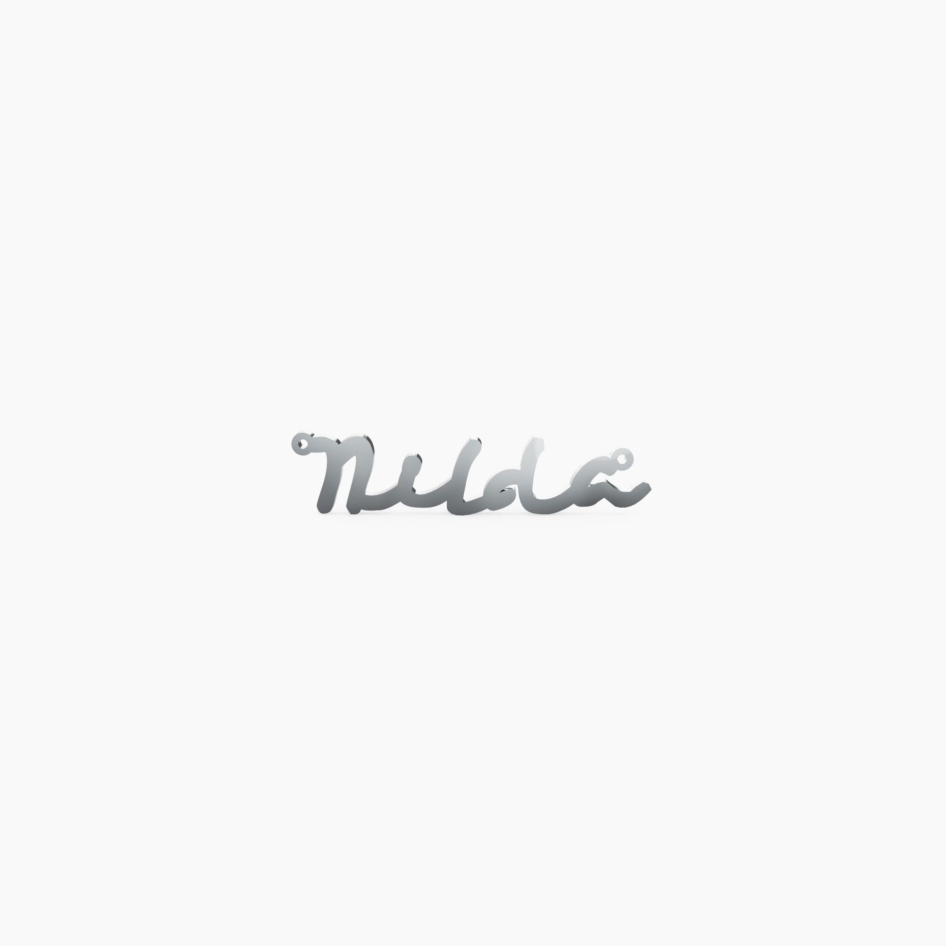 14K Solid Gold Cursive Name Necklace - Vera Jewelry in Miami