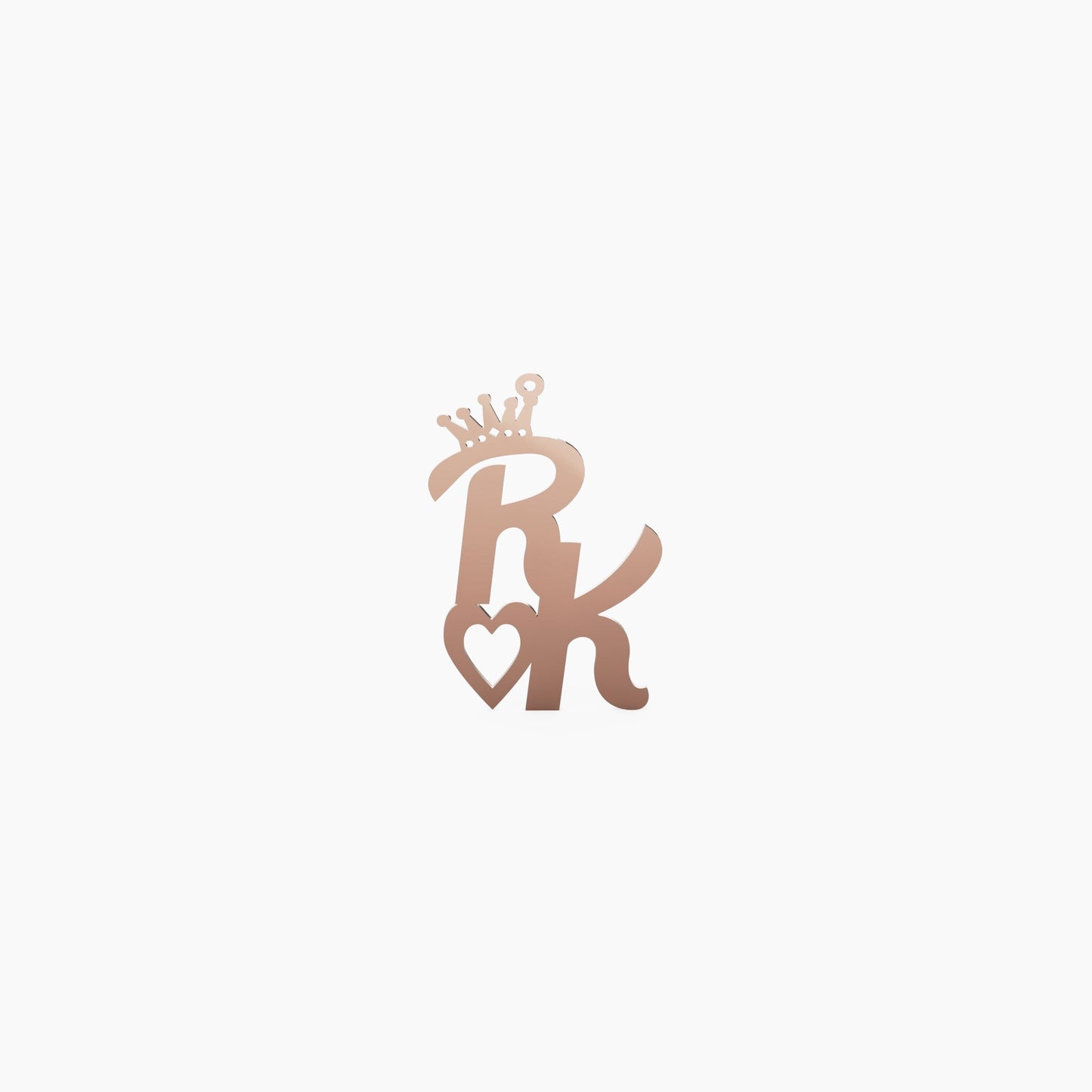 14K Gold Letters Pendant - Vera Jewelry in Miami