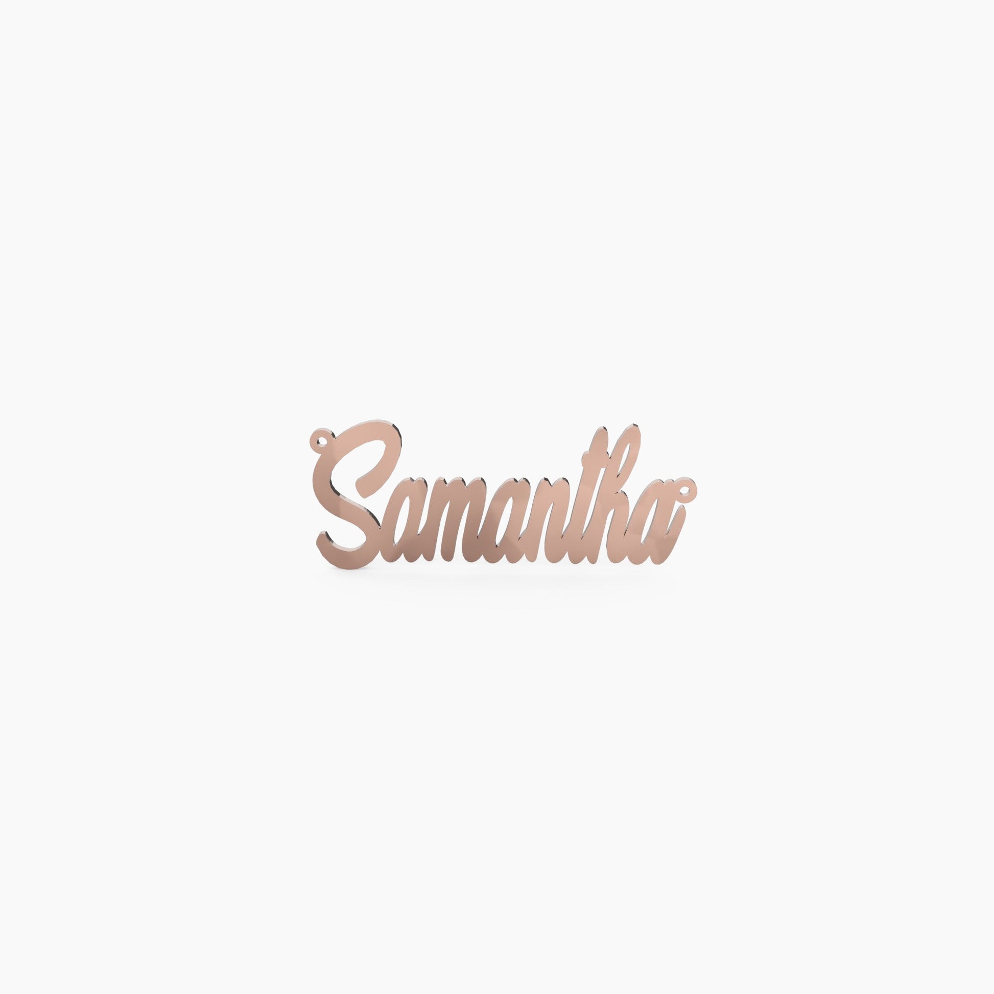 14K Solid Gold Cursive Name Necklace - Vera Jewelry in Miami