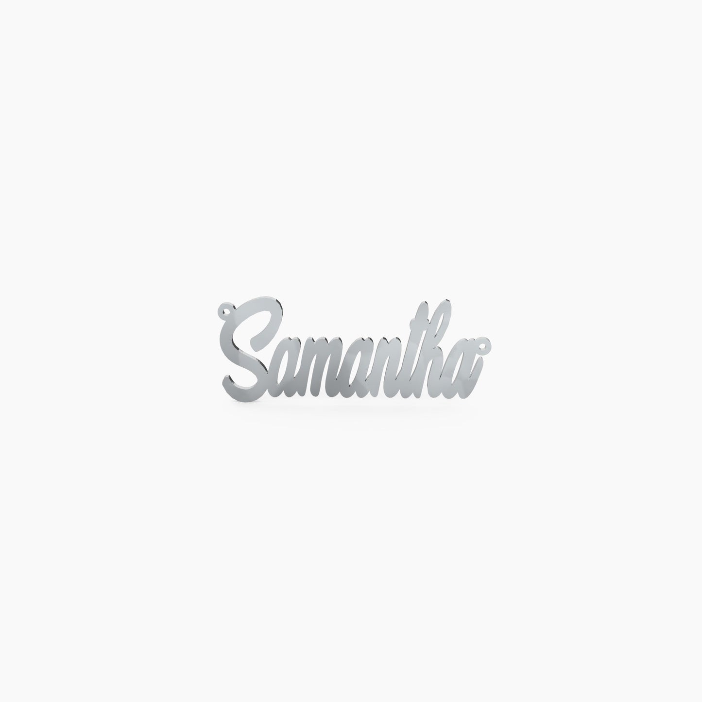 14K Solid Gold Cursive Name Necklace - Vera Jewelry in Miami