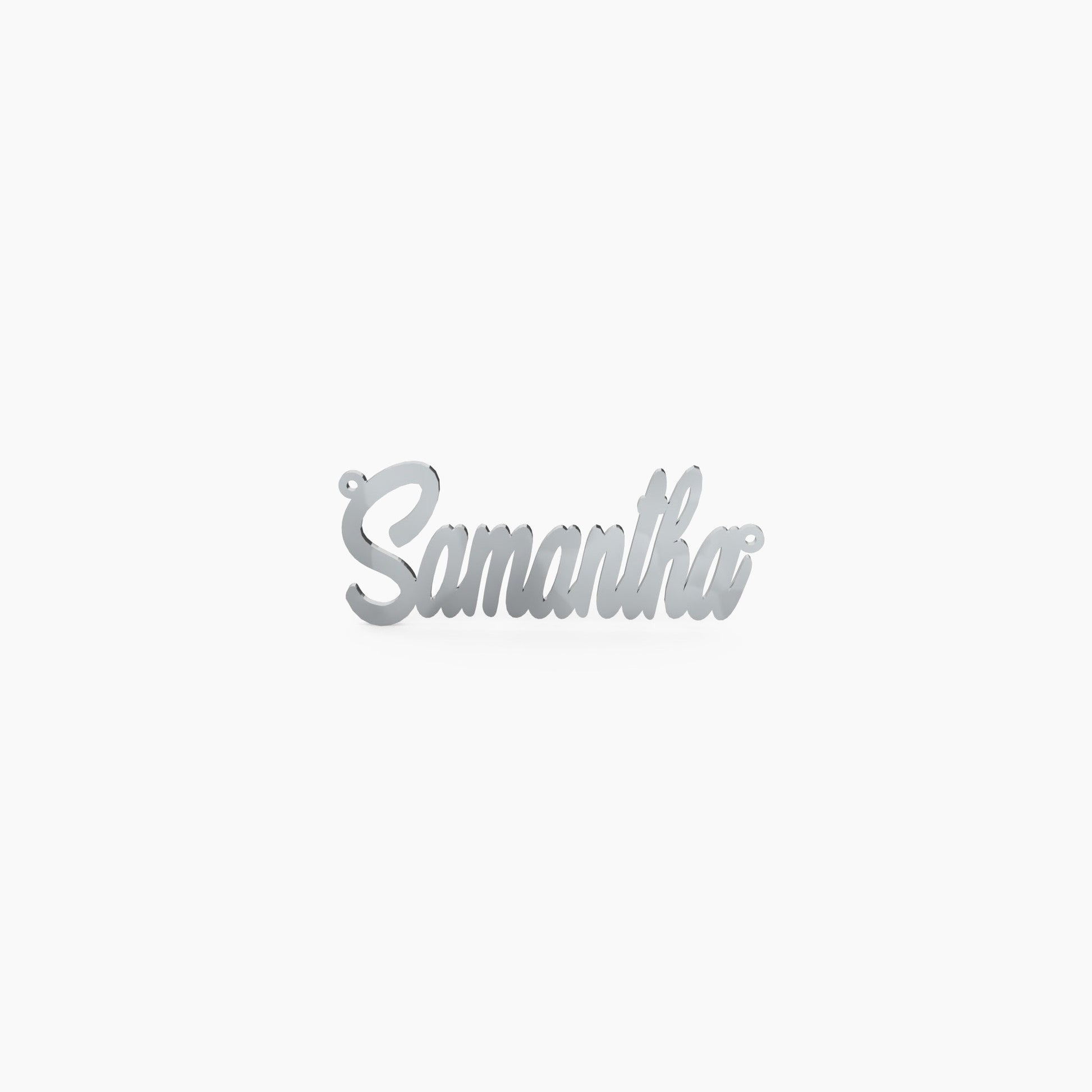 14K Solid Gold Cursive Name Necklace - Vera Jewelry in Miami