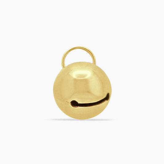 10K Yellow Gold Bell Pendant