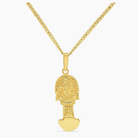 10K Yellow Gold Cuban Link Chain – 18