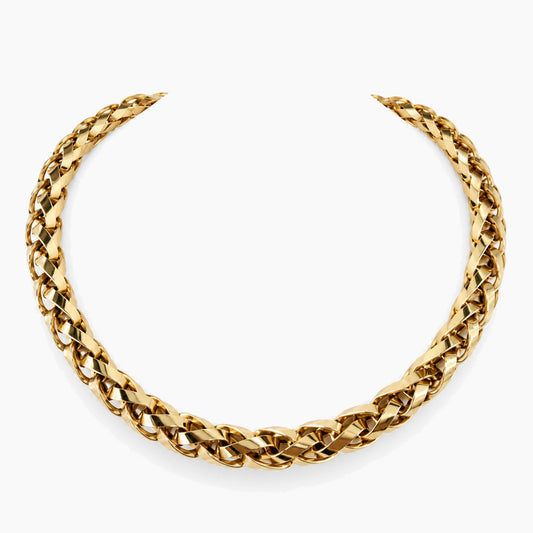 10K Yellow Gold Necklace, 18", 23.4g