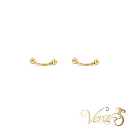 14K Yellow Gold Piercing