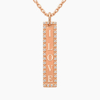 14K Rose Gold Fancy Chain, 18