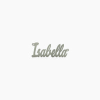 14K Solid Gold Close Cursive Name Necklace