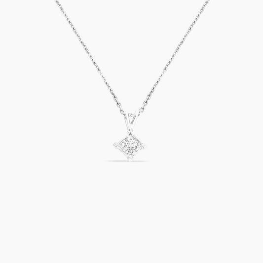 14K White Gold Fancy Chain – 16"