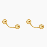 14K Yellow Gold Belly Button Piercing