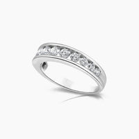 14K Yellow Gold Diamond Ring 1.20 ct Natural Diamonds, Size 9