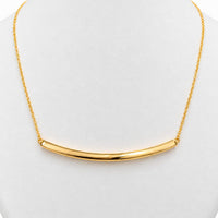 14K Yellow Gold Fancy Necklace, 16.25