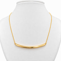 14K Yellow Gold Fancy Necklace, 16.25