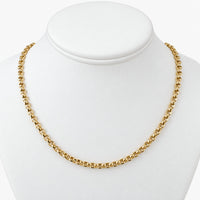 14K Yellow Gold Rolo Chain, 20
