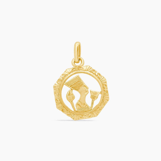 18K Yellow Gold Pharaoh Pendant
