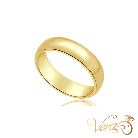 14K YG 6.8g  Ring 11 sz Band