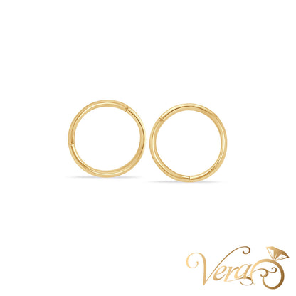 14K Yellow Gold Nose Piercing, Style 2242