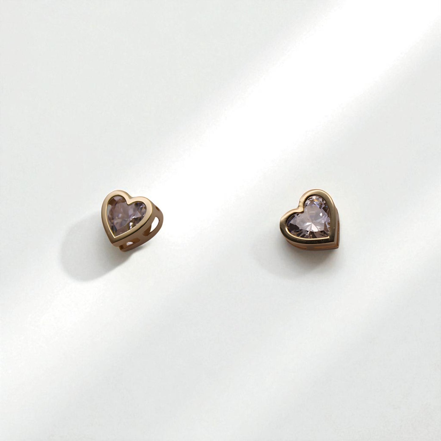 14K YG - 0.9g - CZ - Earrings -  -