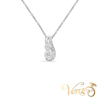 14K White Gold Fancy Chain – 16.5