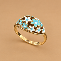 14K YG Women’s Ring, Size 6.25, 2.0g