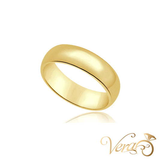 10K YG g  Ring 9 sz Band