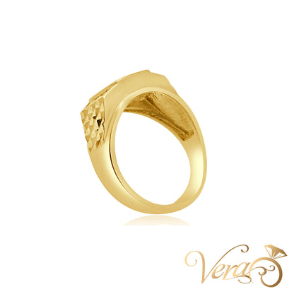 10K YG 6.5g CZ Ring 10.5 sz Men