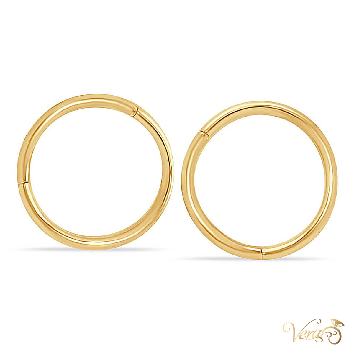 14K Yellow Gold Nose Piercing - alternate view