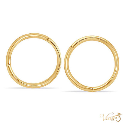 14K Yellow Gold Nose Piercing - alternate view